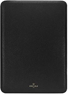 Comfyable Laptop Sleeve 14 Inch Precisely Compatible with MacBook Pro 14-inch M2 Pro/Max 2023 & Old Versioned 13 Inch MacBook Pro / MacBook Air, Faux Leather Cover Case, 13 in 14 in, Black