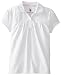 U.S. Polo Assn. Girls' Short Sleeve Jersey Two-Fer Top
