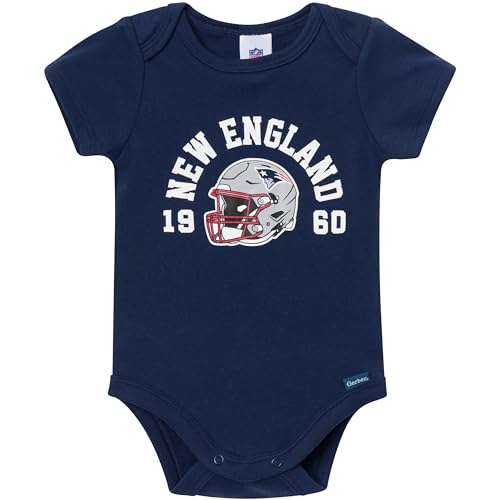 Image of Gerber NFL Baby Boys 3-Pack Onesie Bodysuit