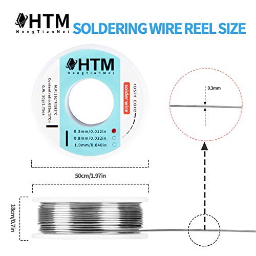 Solder Accessories Kit,Solder Iron Tip Cleaner Brass + Rosin No-Clean Soldering Flux Paste 10g+ Tin Lead 63/37 Rosin Core Low Temp Solder Wire 50g For Electronics And Pcb Repairs