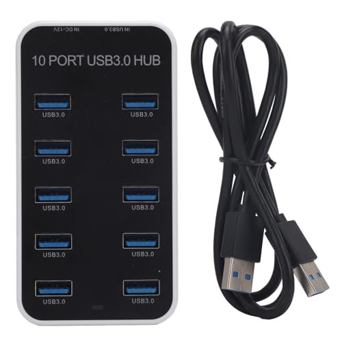 Hub USB avec port de jeu DC12V24V pour éviter les déconnexions de disques