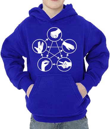 Big Bang Theory - motivo Morra cinese bambini