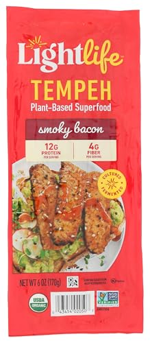 LIGHTLIFE FOODS Organic Tempeh Smoky Bacon, 6 OZ
