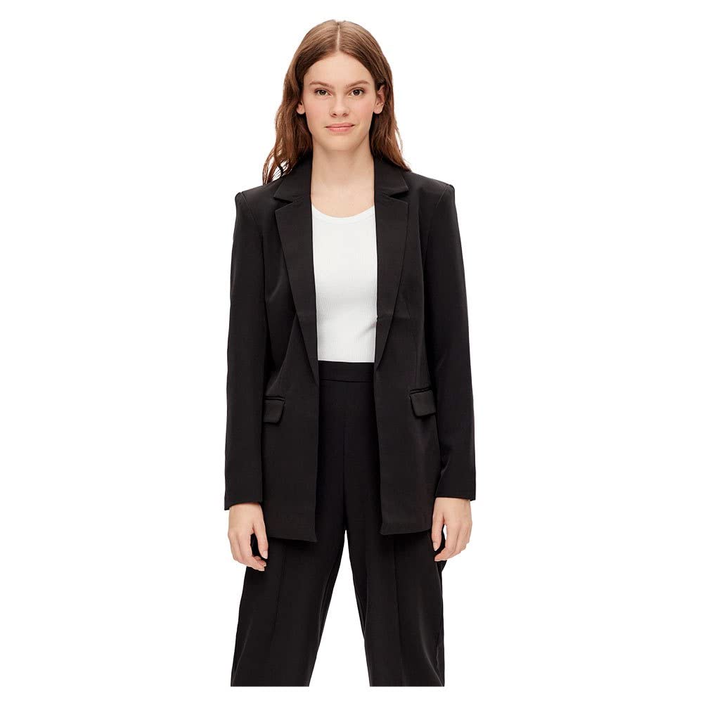 PIECES Women's PCBOSSY LS Loose Blazer NOOS Blazer, Black, XS