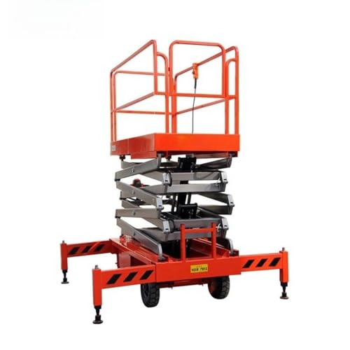 Electric Mobile Scissor Lift Hydraulic Lift Table Industrial Vertical Access Platform for Warehouse Self Propelled Scissor Lift Equipment Aerial Work Platform