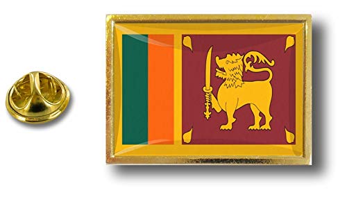 Akachafactory pins pin Badge pin's Metal Pince Papillon Drapeau sri Lanka sri lankais