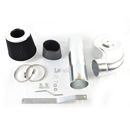 MILLION PARTS Short Cold Air Intake Black Pipe Filters System Black fit for 1988 1989 1990 1991 1992 1993 1994 1995 C1500 C2500 K1500 K2500 4.3L 5.0L 5.7L V6 V8