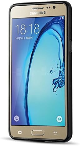 J&D Case Compatible for Galaxy On5 2015 Case, Drop Protection Slim Cushion Shock Resistant Protective TPU Slim Case for Samsung Galaxy On5 (Release in 2015) Bumper Case, Black