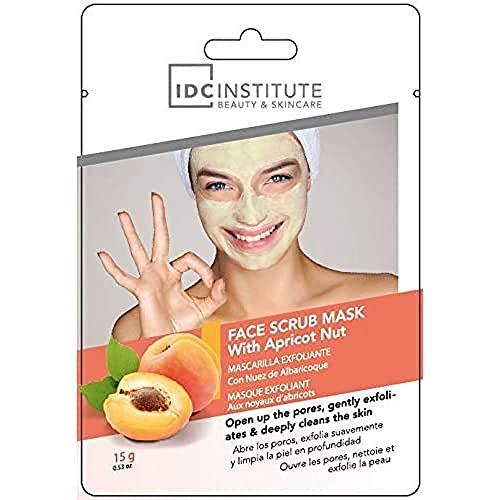 IDC INSTITUTE, Mascarilla exfoliante para la cara Nuez y Albaricoque - 22 gr.