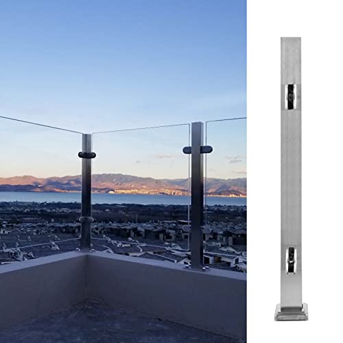 Pince de poteau de garde-corps en acier inoxydable pour terrasse