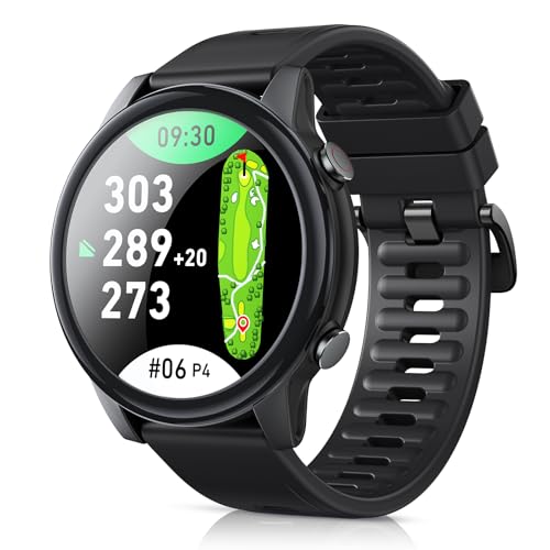 SILLAID Golf GPS Watch, 1.43' AMOLED Touchscreen Display, Lightweight Golf Watch with 40,000+...