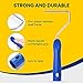 Mister Rui Foam Paint Roller, 4 inch Paint Roller 8 Pack, Small Paint Roller, High Density Foam Paint Roller Tray and Liner Set, Sponge Rollers for Painting and Staining