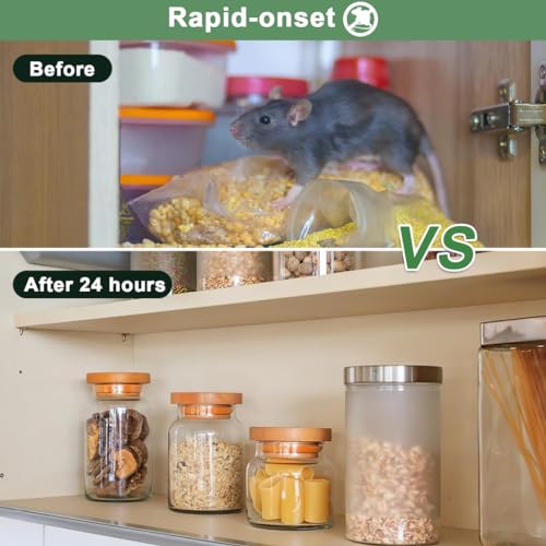 Mafoiray Rodent Repellent, Mafoiray Mouse Repellent Pouches Squirrel Repellent Natural Rodent Repelling, Eco-Friendly Peppermint Oil Outdoor To Keep Mice Out, Repel Mice From Rv/Car/Garage/Home/Garage thumb #4