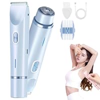 Amazon | シェーバー、デュアルヘッドビキニトリマー女性 2-in-1 電気