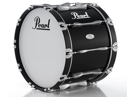Pearl, 20 inches Marching Bass Drum, Midnight Black, 20'X14' (FBDB2014/A46)