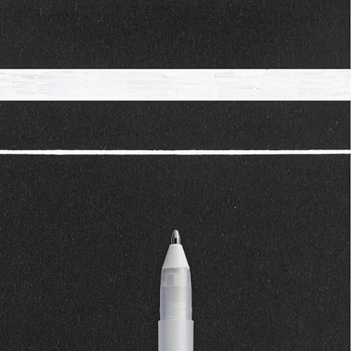 Image of Sakura Gelly Roll 1.0 white Gel Pens - set of 4 pens - 1.0 mm ball size
