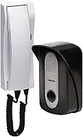Porteiro Eletrônico Interfone Residencial Inviolável PT-270 Protection (Branco/Cinza)
