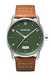 detomaso matera herrenuhr automatik ✔Hochwertiges Naturlederarmband: Handmade in Italy, vegetabil gegerbt, hautfreundlich und mit Wechselmechanismus