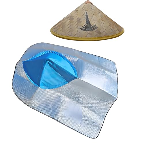 Chapeau de pluie à large bord imperméable et cape de protection nuque