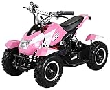 quad rosa  Quad ELECTRICO NIÑOS PEKECARS ATV Cobra 800 VATIOS Rosa