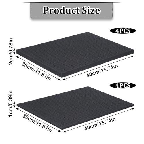 Inserts en mousse pré-coupés simarro pour boîte de rangement premium