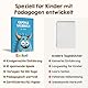 Gefühlstagebuch Kinder [6-12 Jahre] - Tagebuch Mädchen & Jungs - Gefühle Buch für Umgang mit Emotionen und ein gutes Gefühl, Dankbarkeitstagebuch für Kinder (inkl. 10 Spiele) (blau)