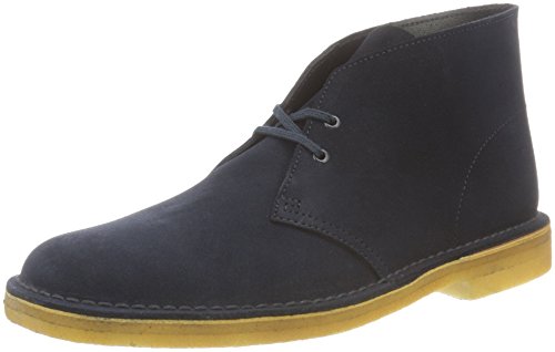 clarks desert boot midnight blue