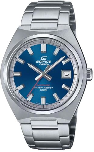 Casio Reloj Análogico-Digital para Hombres Correa en Acero Inoxidable EFB-109D-2AVDF