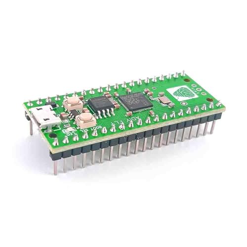 Image of Prakti Raspberry Pi Pico microcontroller Development Board with Versatile Board Built Using RP2040 chip - Dual-core Arm Cortex-M0+ Processor with 264KB Internal RAM and Support for up to 16MB