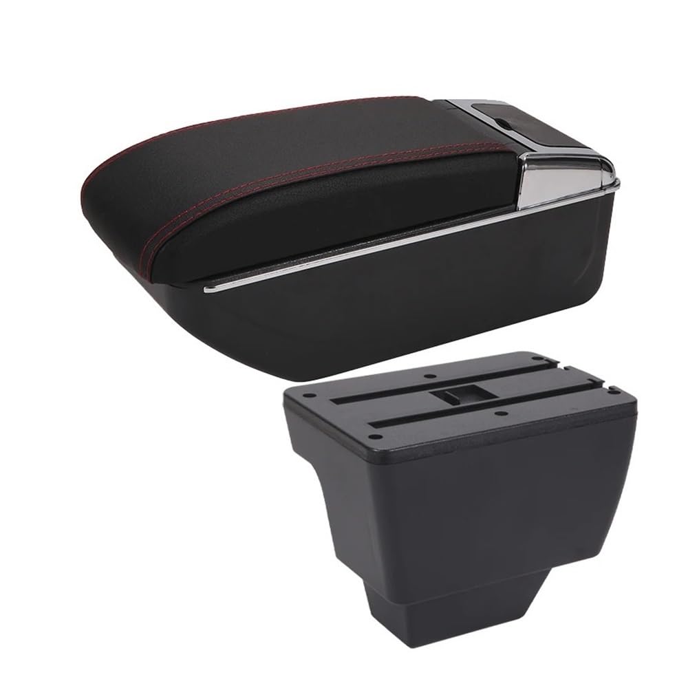 Aierdeyp D1 Black Red No Usb Car Armrest Box For Renault For Kardian Car Armrest Box