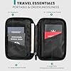 INNKGLE Passport Holder Travel Wallet -Black- RFID Blocking, Waterproof Travel Document Organizer with Multiple Compartments, Family Travel Wallet for Men and Women, Ideal Travel Accessories & Gifts #1