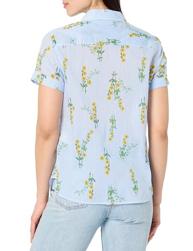 Image of Nautica Women's Button Front Short Sleeve Camp Shirt