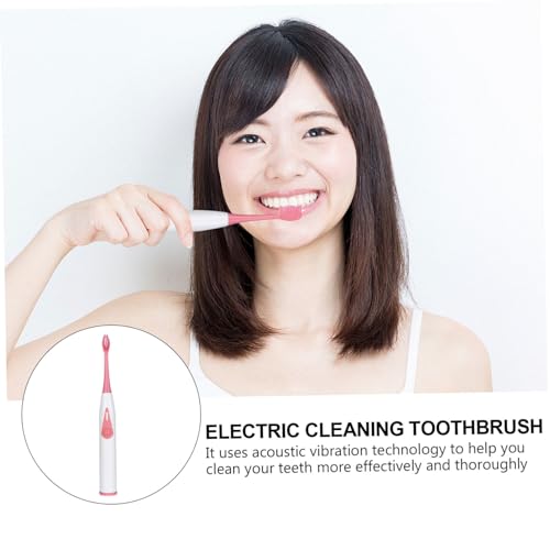 WOFASHPURET Praktische Elektrische Zahnbürste Tragbare Vibrierende Zahnbürste Ergonomisch Designte Mundpflege Hohe Reinigungsintensität Für Hause Für Erwachsene – Bild 5