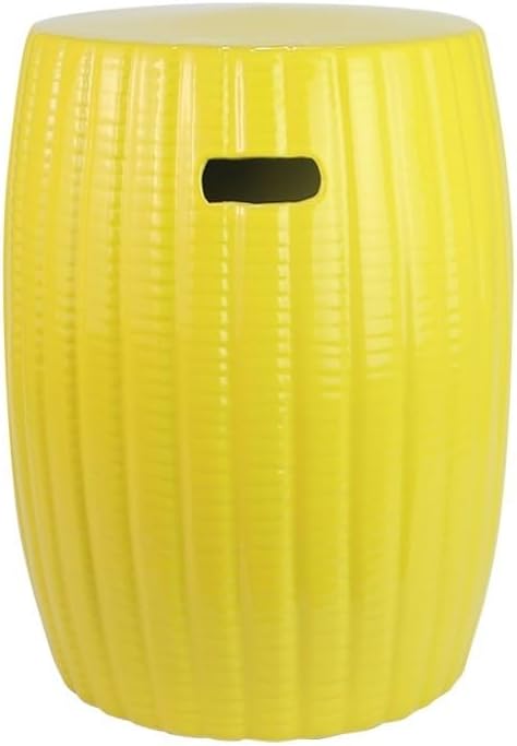 Ceramic Garden Stool Decorative Garden Stools Porcelain Pier Pumpkin Drum Stool Ornament Shoeshine Porcelain Stool Bathroom Storage Stool Garden Stool