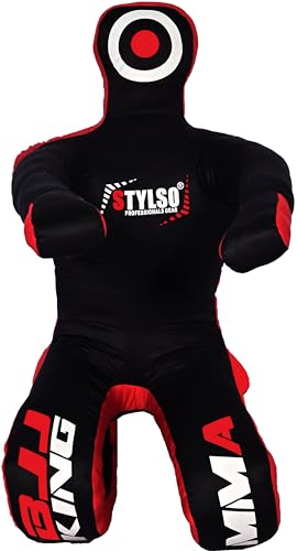 Stylso Un-Filled Wrestling Dummy Grappling Dummy Jiu Jitsu Dummy For Bjj Judo Karate Training Adult And Youth Practice Dummies thumb #3