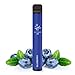 Produktbild Elf Bar 600 Nikotinfreie Einweg E-Zigarette Elfbar disposable e Shisha 550mAh, 600 Züge (Blueberry, 1)