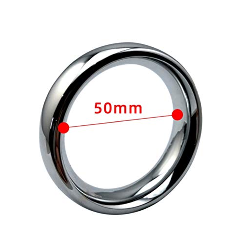 W-HELLO homens anéis mangas de aço inoxidável massagem de fisioterapia de longa duração