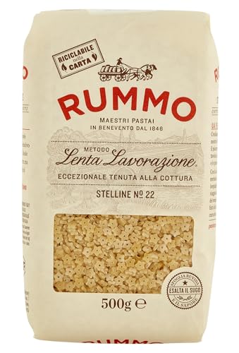 Rummo Stelline No.22 Small Star-Shaped Pasta 500 g