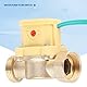 Magnetischer Wasserdurchflusssensor Schalter Einstellbare automatische elektronische Schaltersteuerung für niedrigen Wasserdruck 220 V G3 / 4-G3 / 4-Gewinde