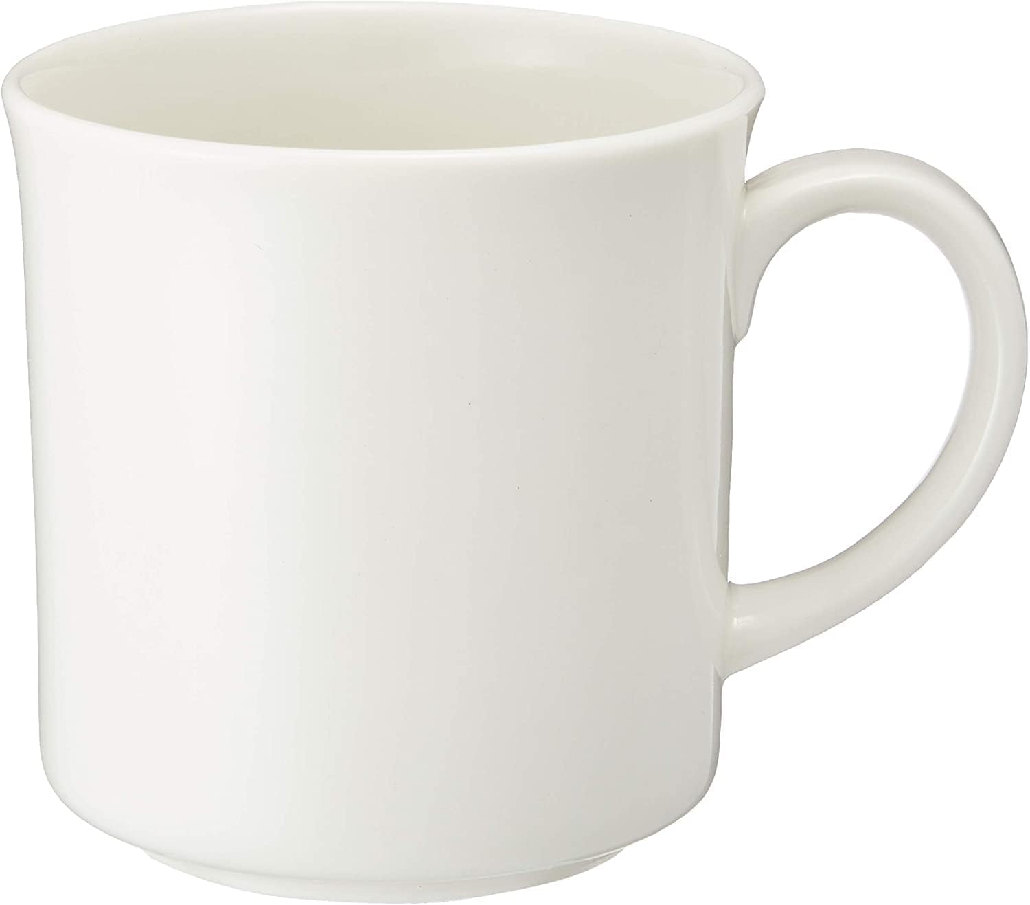 （森修焼(しんしゅうやき) マグカップ 白）