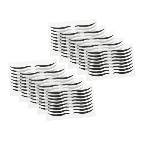 Beaupretty Black Eyeliner Stickers 80 pares miniatura 1
