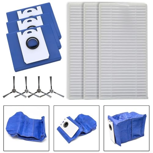 Image of Filter Brush Bags Set For BObsweep for Ultra-Vision Robotic Vacuum Cleaners, Vacuum Cleaner Attachments Spare Parts(Set D 10pcs)