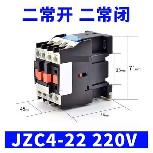 Relais JZC4-22-31-40 220V robuste avec contacts longue durée
