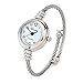 New Geneva Silver Cable Band Women's Small Size Bangle Watch