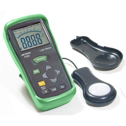 Metravi 1333 Digital Lux Meter Amazon.in Industrial & Scientific
