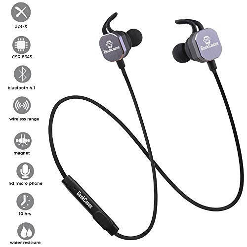 Image of BT707 GC-BT-EP-707 BeXitar BT707 Magnetic Wireless Bluetooth in-Ear Headphones with Mic (Black)