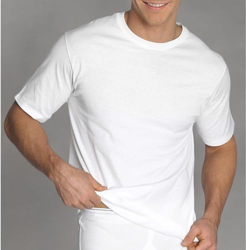 Jockey Men's Classic Bonus Pack Crew Neck T-Shirt (3-Pack + 1 Free) White3