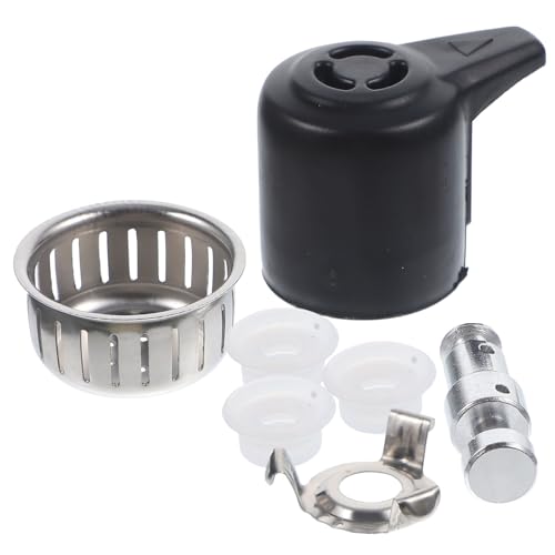 Juego de válvulas de repuesto para olla a presión Abaodam, 7 piezas con válvula de seguridad y tapa antiobstrucción, compatible con partes para ollas a presión eléctricas para uso doméstico en cocina miniatura 1
