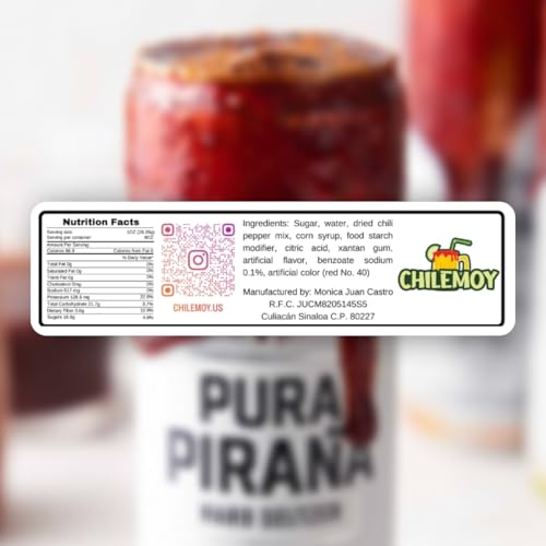 CHILEMOY Rim Dip Chamoy Candy 8oz - Handcrafted Mexico, Cocktails, Micheladas Mix, Beer, Seltzer, Rim Dressing (Original (One-pack 8oz))