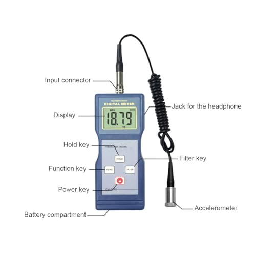 digital vibration meter vm-6320 vibration analysis meter mechanical vibration meters